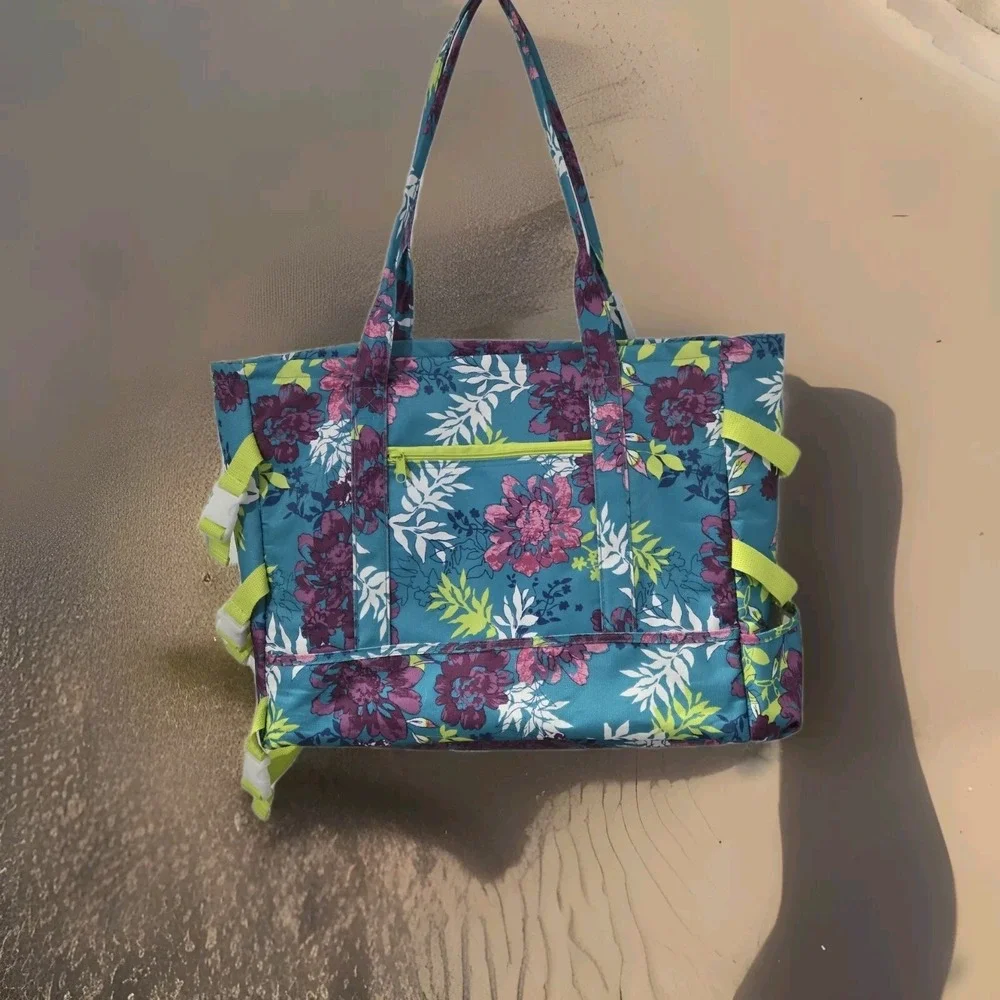 Laura Ashley‎ Beach/travel  Seaside Tote Bag Width 22 Height 14